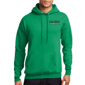 Caliber - Men's Polo - Core Fleece Pullover Hooded Sweatshirt Thumbnail