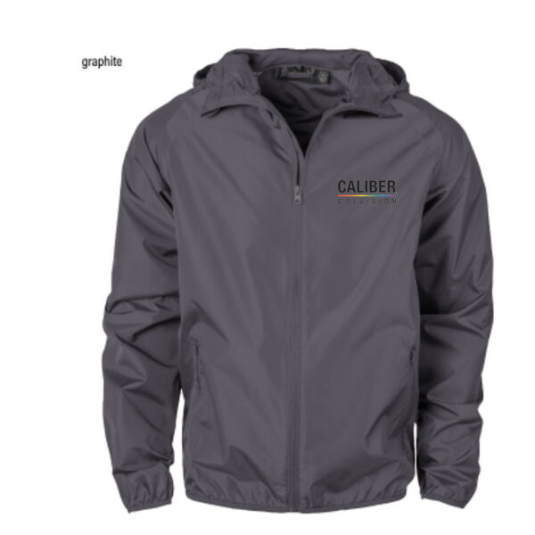 Caliber - Men's Polo - Cyclone Lightweight Full Zip Rain and Wind Jacket Thumbnail