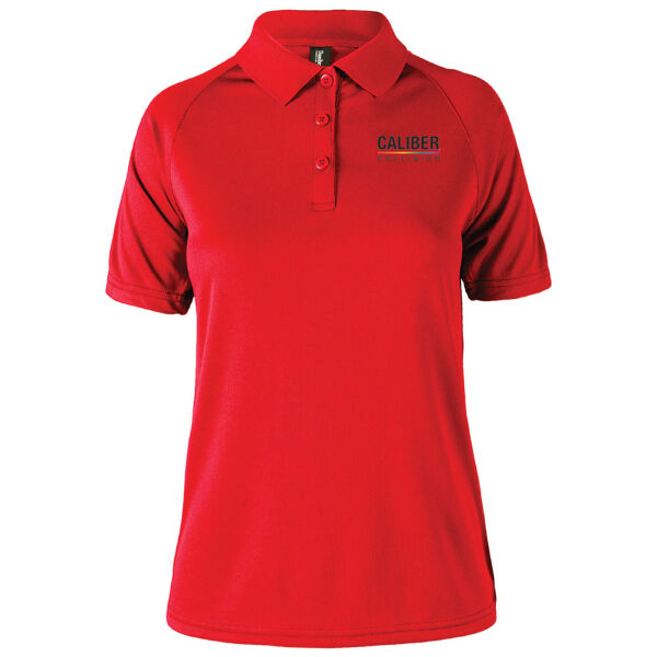 Caliber - Ladies' Polo-RED Only Thumbnail